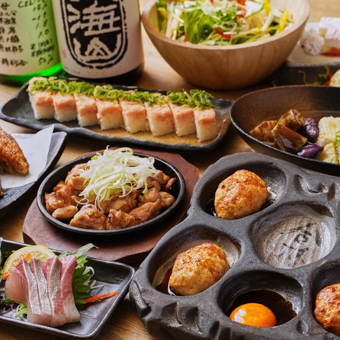 鶏と魚と旨い酒 ウミスズメ 梅田店 梅田 大阪駅 創作料理 ぐるなび