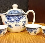 本場仕込みの台湾茶は、ティーポットでご提供いたします。