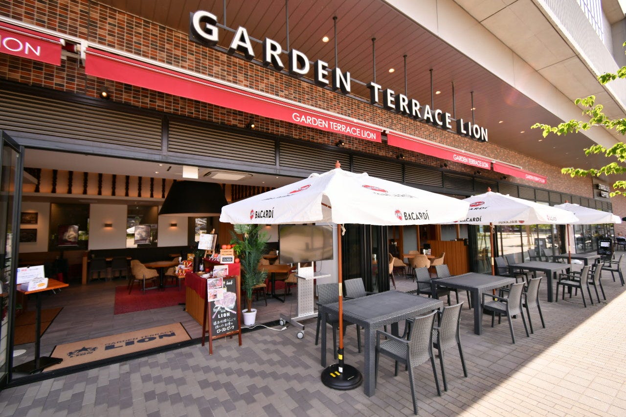 Garden Terrace Lion 立命館いばらきフューチャープラザ店 席 ぐるなび