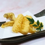 ウドと筍の天ぷら