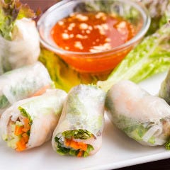 生春巻き 隠れ家居酒屋ダイニング 食べ放題 SITA 中目黒本店_生春巻き