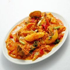 イエローカレー(魚介のタイカレー) 隠れ家居酒屋ダイニング 食べ放題 SITA 中目黒本店_イエローカレー(魚介のタイカレー)