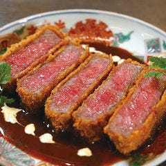 デミグラス和牛カツ定食