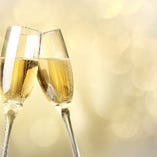 記念日はシャンパンで乾杯！