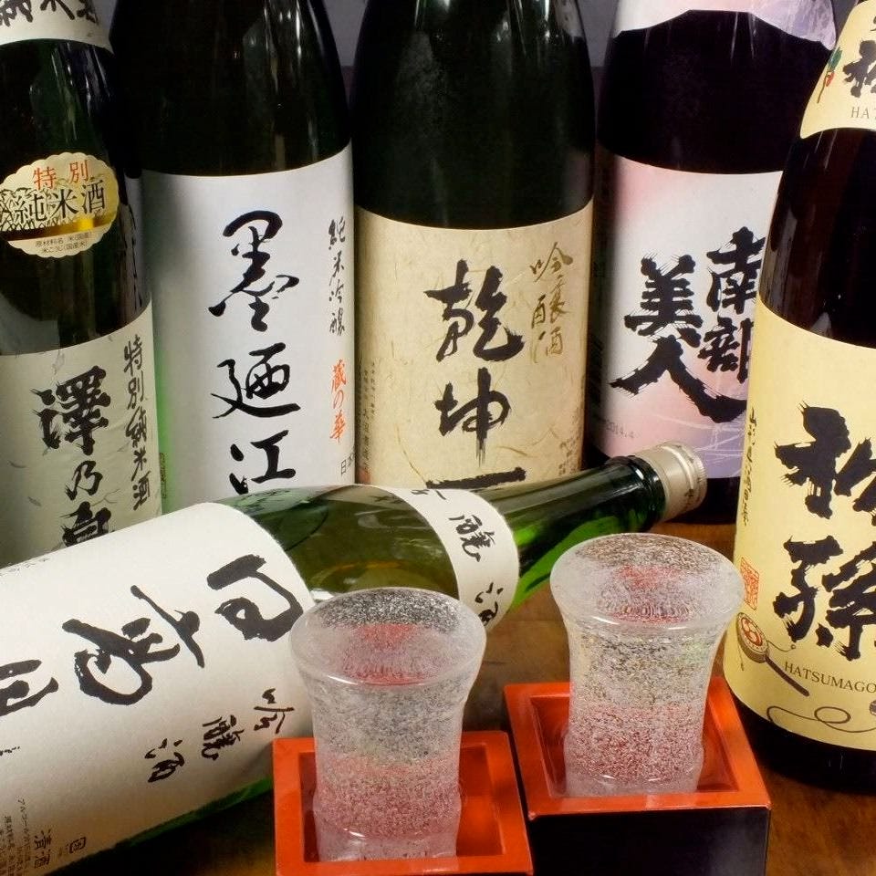 東北地酒もコースにプラス
1,000円で飲み放題可能