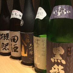 季節の地酒メニューを 卓上メニューでチェック！