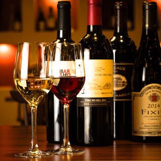 様々な産地や品種のワインをご用意しております！