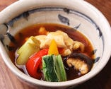 石川県の郷土料理、治部煮を軍鶏肉で。