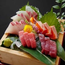 毎日直送新鮮魚介の握り寿司・お造り