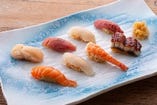 【握り寿司＆海鮮】漁港直送の鮮魚お造り/握り寿司盛り合わせ