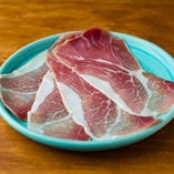 生ハム（3枚）/Dry-cured Bauern Ham(3Pieces)