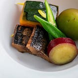 色鮮やかな京野菜をはじめとした京都の食材をご堪能ください