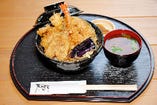 【ランチ限定】天ぷら専門店の天丼