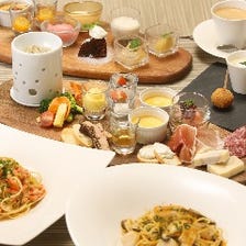 【当店自慢の旬のパスタも堪能できる】パスタコース