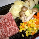 米沢牛サーロインステーキと彩り温野菜セット