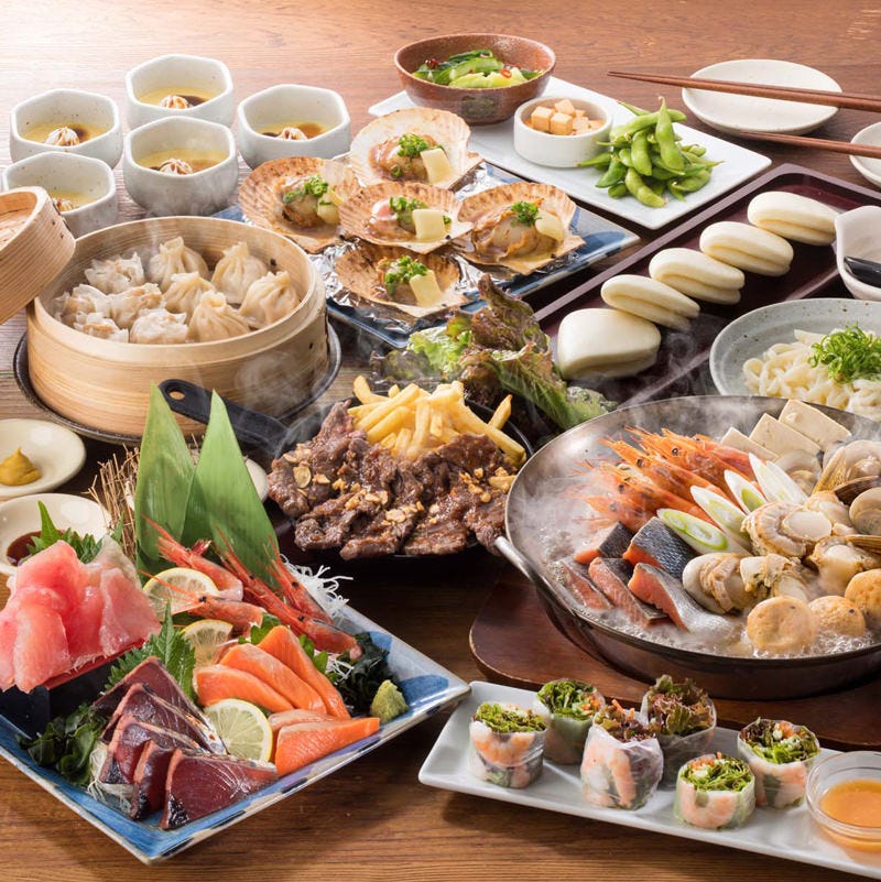 豪華海鮮鍋と牛ステーキ鉄板鍋焼き宴会 生ビール付飲み放題 全9品 の詳細 居酒屋 Nijyu Maru にじゅうまる 横須賀中央駅前店 横須賀 追浜 居酒屋 ぐるなび