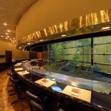 目の前で調理されるライブ感に酔いしれて