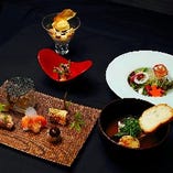 【旬の料理が楽しめる】 黒毛和牛 コース（国産黒毛和牛）
