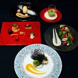 【旬の料理が楽しめる】 黒毛和牛 コース（国産黒毛和牛）