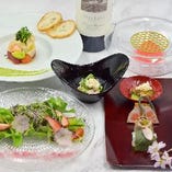【旬の料理が楽しめる】 黒毛和牛 コース（国産黒毛和牛）