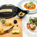 【旬の料理が楽しめる】 黒毛和牛 コース（国産黒毛和牛）