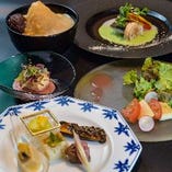 【旬の料理が楽しめる】 黒毛和牛 コース（国産黒毛和牛）