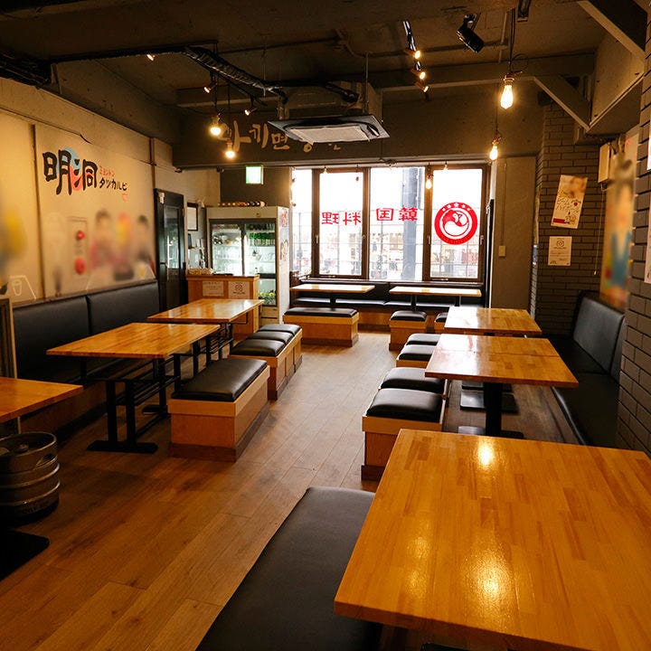 明洞タッカルビ 渋谷店の店内