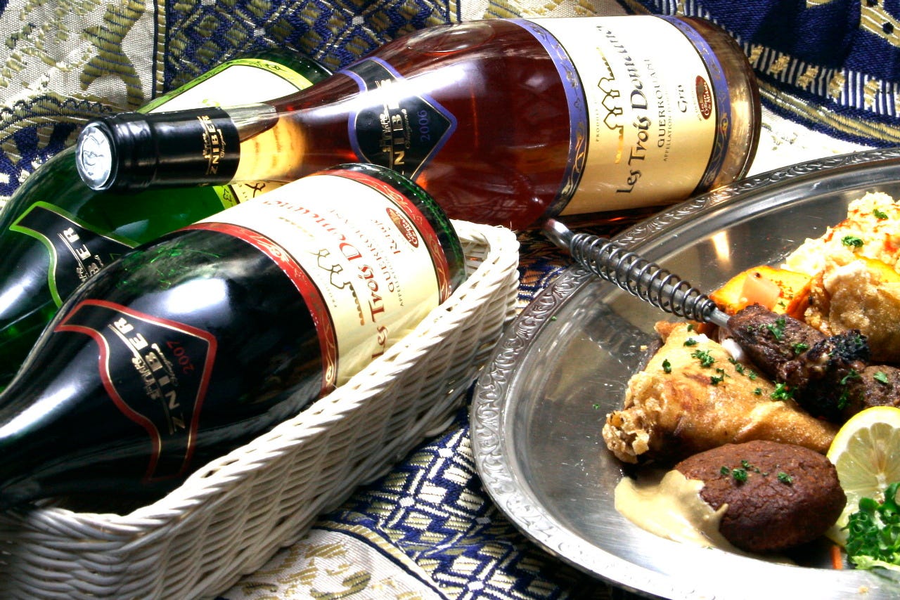 モロッコワインはスパイシーなモロッコ料理との相性は抜群です。