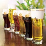 こだわりの生ビールは全７種類♪ワインやカクテルも揃えています