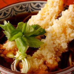 大海老の天ぷらそばや喉越しが良いせいろもりなど種類も充実