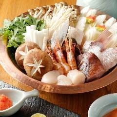 鮮魚・地酒・手打ちそばを存分に堪能できるコースは接待に最適