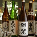こだわりの日本酒も飲み放題で楽しめます！