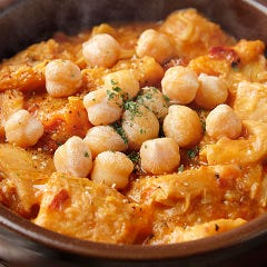 スペイン風牛ハチノスのトマト煮込み