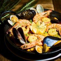 魚介のパエリア