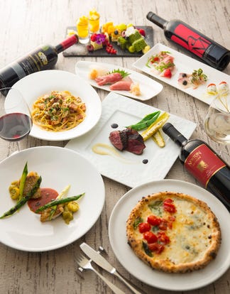 グランフロント 大阪周辺 ランチ 飲み放題メニュー おすすめ人気レストラン ぐるなび