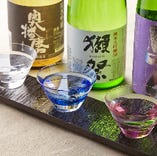 今月の日本酒　3種飲み比べ