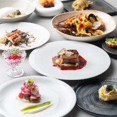 【イタリアン】鮮魚と黒毛和牛のWメインでXEXを味わう全10品＋乾杯ドリンク◆14000円