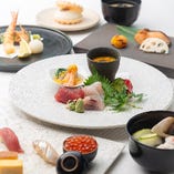 ＜和食＞【寿司庵コース/コースのみ】先附・本格江戸前握り寿司・天婦羅など◆12000円