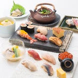 ＜和食＞【江戸前握り寿司コース/コースのみ】おまかせ寿司15貫や天婦羅等◆18000円
