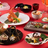 ＜和食＞【Xmas2025】伊勢海老、本鮪赤身漬け、メヌケ西京焼きなど＋2時間飲み放題（12/19～12/25）