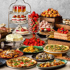 平日【冬ブッフェ】苺&times;チョコレートのデザートと旬のイタリアン約60種◆4950円