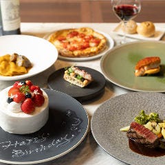 【イタリアン】記念日にぴったり！国産牛サーロインのメインが嬉しい全6品＋乾杯ドリンク◆8800円