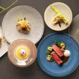 《10/1～》旬の鮮魚と黒毛和牛のWメイン XEXシグニチャー全9品＋乾杯ドリンク◆14000円
