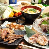 秋田の郷土料理をコースでご堪能下さい！