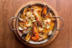 魚介のパエジャ