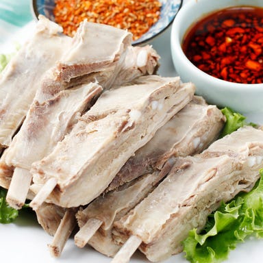 中国西北料理 大新疆(だいしんきょう)_ゆでラムのスペアリブ