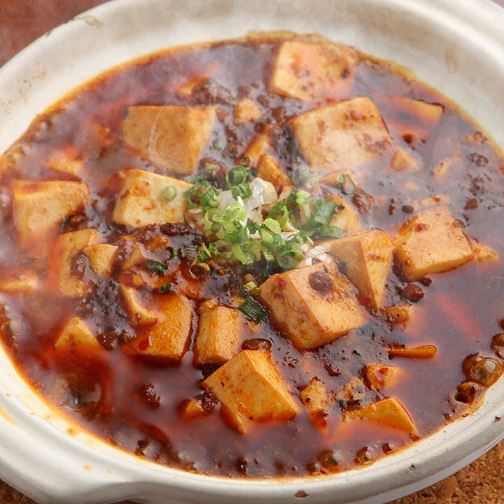 11種類の自家製調味料が効いた麻婆豆腐は痺れるような辛さが◎
