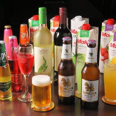 タイの定番「シンハービール」飲み口がさっぱりしたビールです。