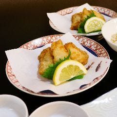 ふぐ唐揚げです！※写真は２人前量です