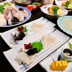 皮しゃぶと身しゃぶです！※写真は２人前量です